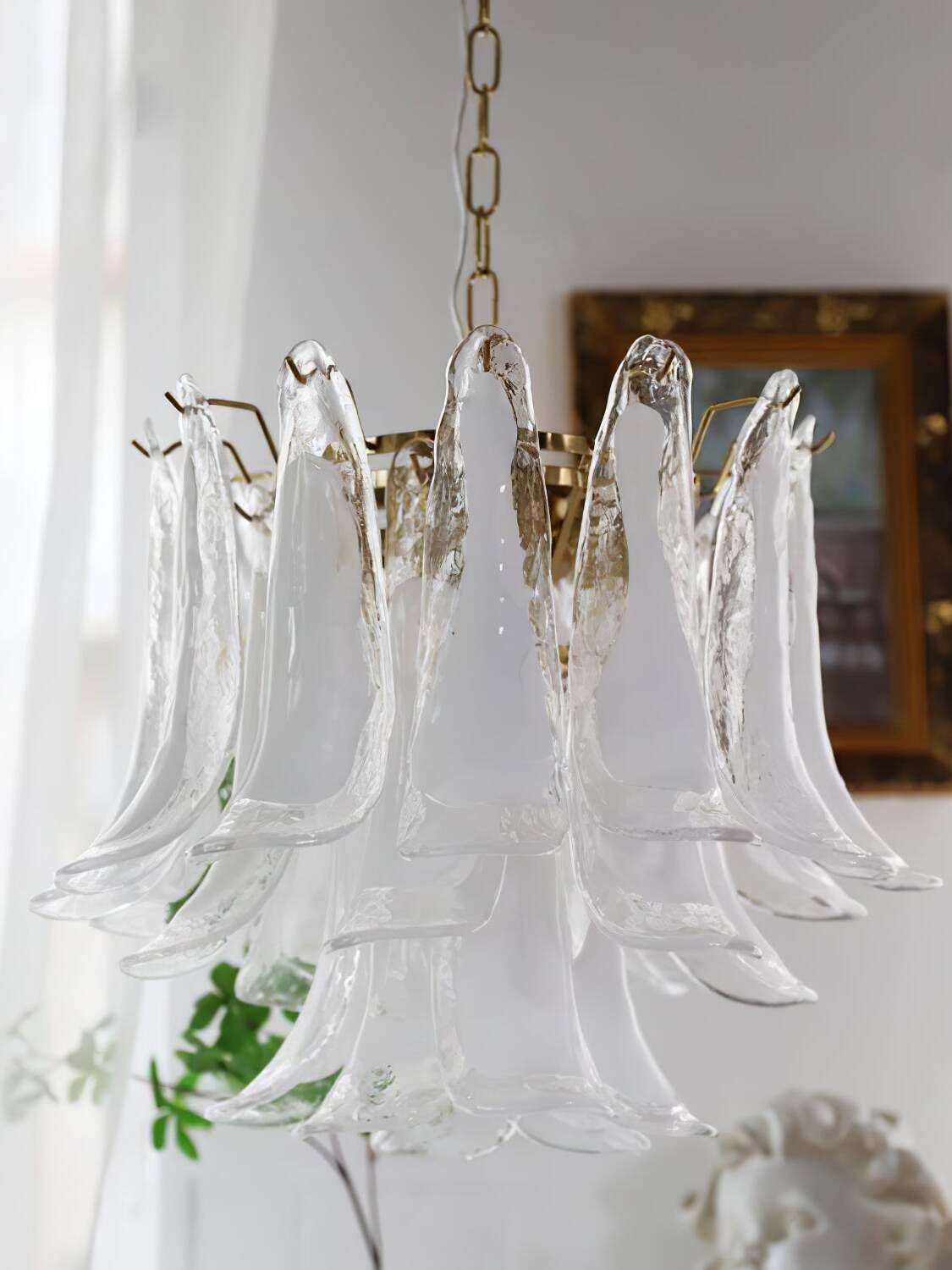 （専用）　シャンデリアパーツ　1920年代　イタリア　ムラーノガラス 専用） シャンデリアパーツ 1920年代 イタリア ムラーノガラス