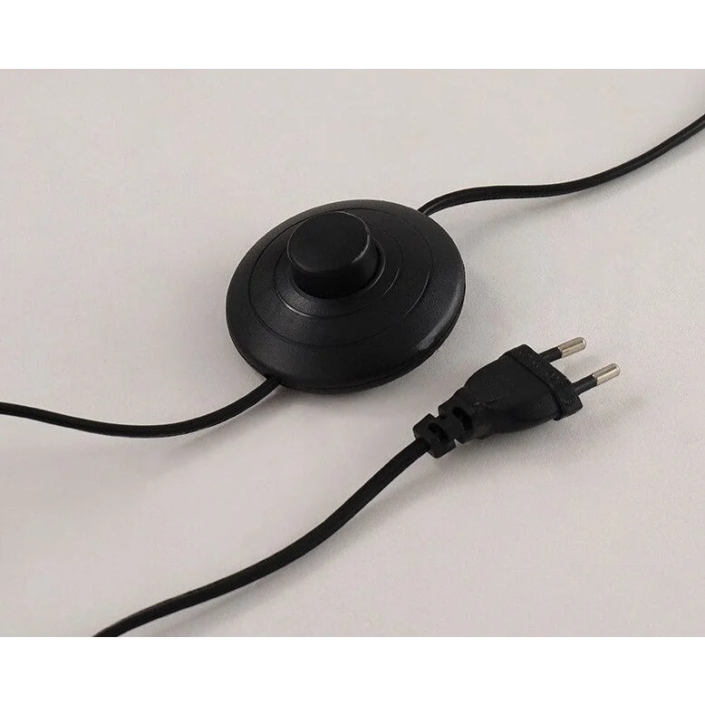 MODERN CHROME ARC FLOOR LAMP WITH GLASS LAMPSHADE | DESIGN OPO8950